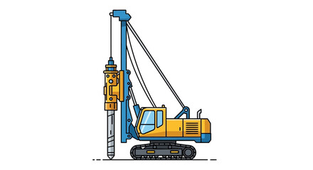 drilling rig machine for construction © Azrha