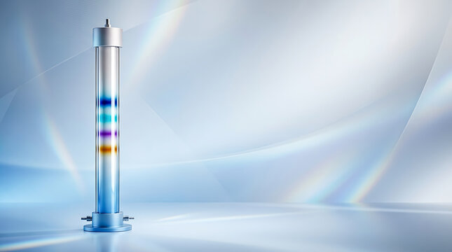 Chromatography Column Presentation Background Protein Purification Template Professional Analytical Chemistry
