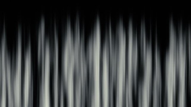 Vertical monochrome lines moving down on a black screen 