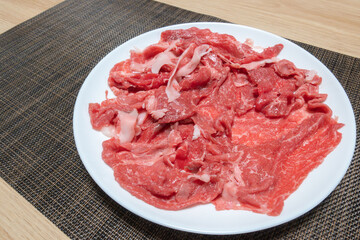 Fototapeta premium 牛肉のこま切れ