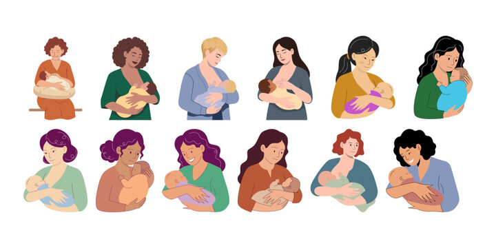 World Breastfeeding Illustration