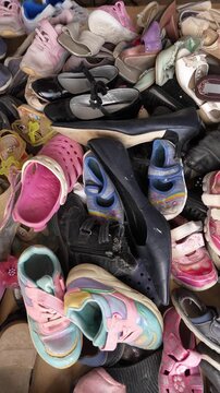 Shoe waste and textile pollution