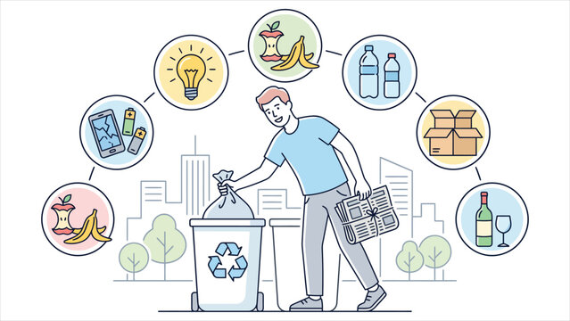 Community Recycling Practices and Urban Waste Sorting Guide
