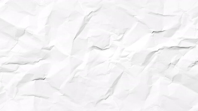 Crumpled Paper Background Animation