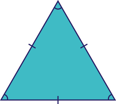 Measured Triangle Math Geometry Shape Illustration