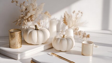 Obraz premium Elegant Halloween Weekly Planning Space