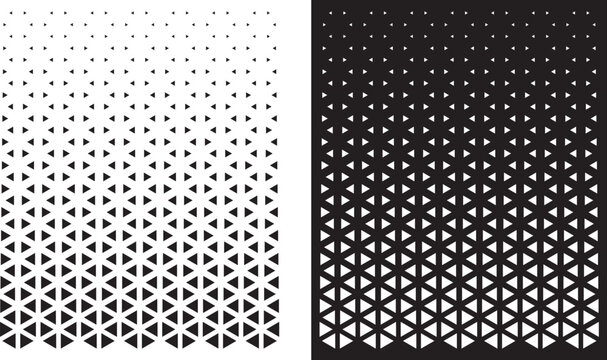Geometric Hexagon Halftone pattern 