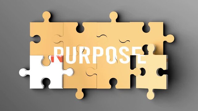 Intention and purpose cause and effect relationship - when many parts of a Intention puzzle come together, they create Purpose at the same time.