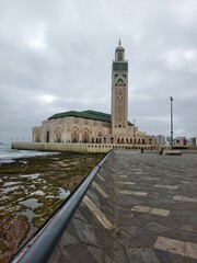 Naklejka premium Casablanca mosquée Hassan 2