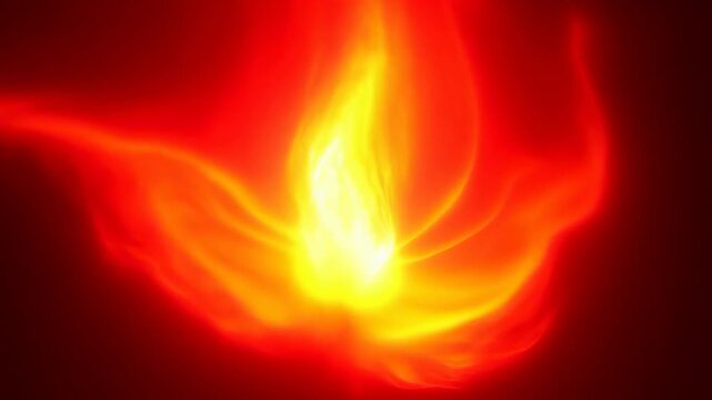 Vibrant flames dancing in a mesmerizing display of light and color. Represents warmth, energy, and the elemental power of fire