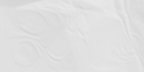 Fototapeta premium White fabric background. white crumpled paper background texture pattern overlay. wrinkled high resolution arts craft and Seamless white crumpled paper.