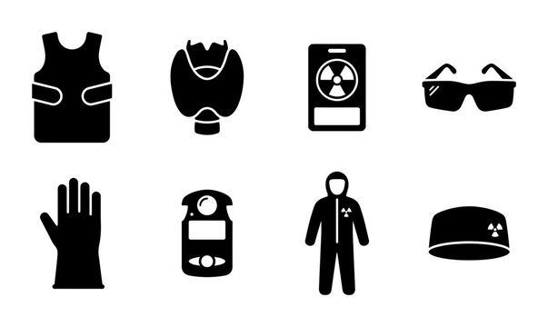 Radiation Protection Gear Set PNG Safety Equipment, Protective Clothing