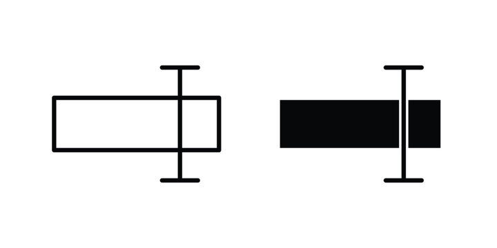 Rename icon lineart style, silhouette flat icons