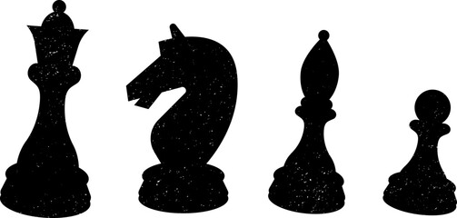 Simple Chess Related Vector Icons set. Contains such Icon as Queen, Strategy, Checkmate and more. for web design isolated on transparent background, From Fitness, Health and activity sports icon. © MR Vector Store