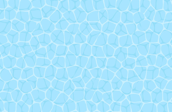 シンプルな水面の背景　海　イラスト