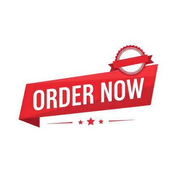 Vibrant call-to-action banner urging immediate orders with a sale badge.