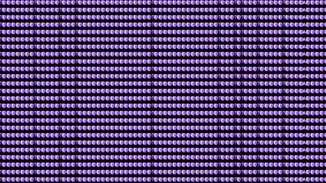 Abstract purple digital matrix background, with pulsing geometric, light patterns