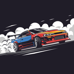 Drifting Car © Otomotif_art