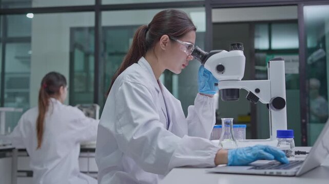 Laboratory research action science lab photograph experimental environment close-up view scientific innovation