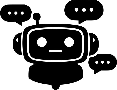 Chatbot Robot Conversation Icon Vector