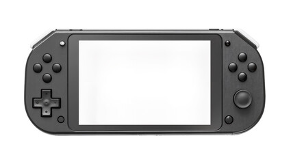 Portable handheld gaming console with directional pad and buttons © Jonas