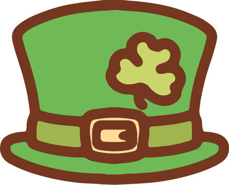 Colorful St. Patrick's Day Leprechaun Hat