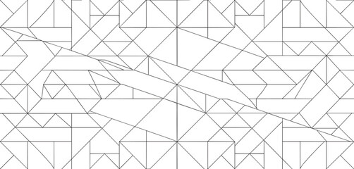 Abstract Geometric Triangle Pattern Background with Polygon Mosaic Grid and Modern Minimal Line Art Design © MDSHOHANUR