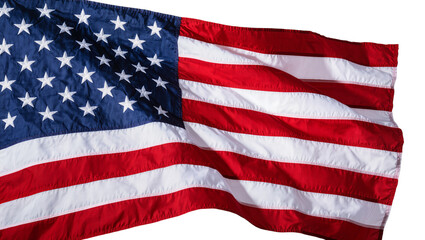 Fototapeta premium Waving American Flag Stars and Stripes