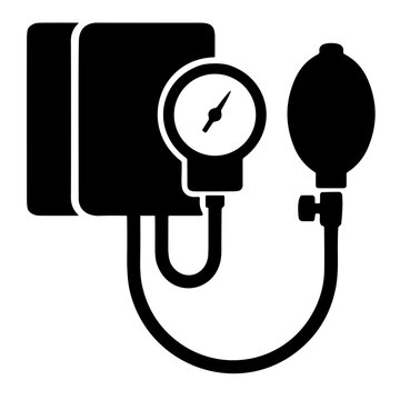 icon pressure gauge vector illustration