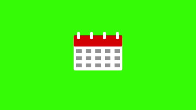 Calendar icon 2026-2027. Mark the date 31 december motion graphics video.Calendar icon 2026-2027. Mark the date 31 december motion graphics video.