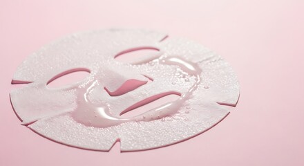 Naklejka premium Face Mask Skincare Beauty Product.