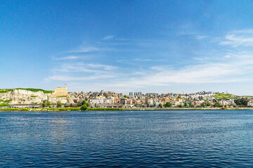 Naklejka premium Euphrates River, Birecik, Şanlıurfa, Turkey.