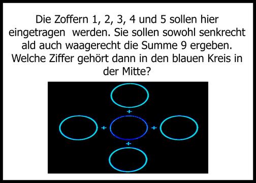 r&auml;tsel L&ouml;sung Antwort zahl 3