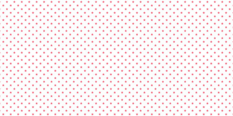 Seamless pink star polka dot pattern. For plaid fabric, tablecloths, clothing, shirts, dresses, paper, bedding, blankets, quilts, and other textile products. Vector illustration. © ardi
