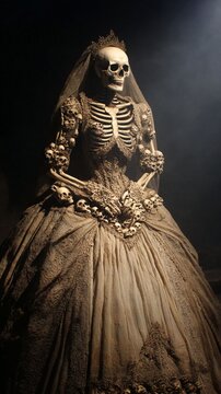 Reina de la Muerte en un Mundo Tenebroso