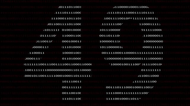 49 Number name in Binary Code Pattern. Binary numbers base background. Digital technology.