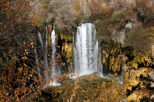 Hadim Yerk&ouml;pr&uuml; Waterfall, Konya, Turkey