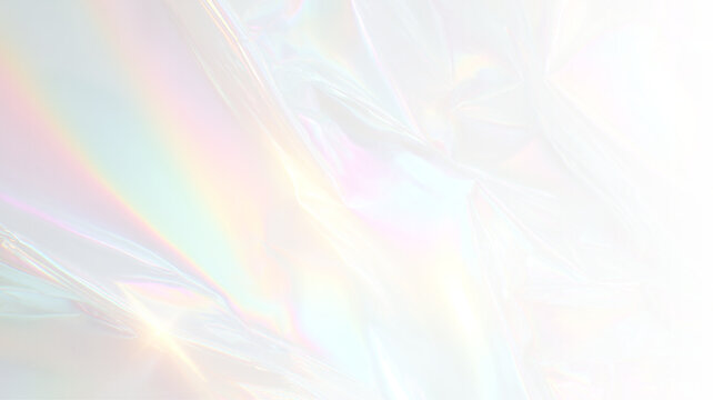 Fantasy diamond sparkle overlay featuring iridescent rainbow glow, radiant optical refraction and luxury crystal reflections on transparent background