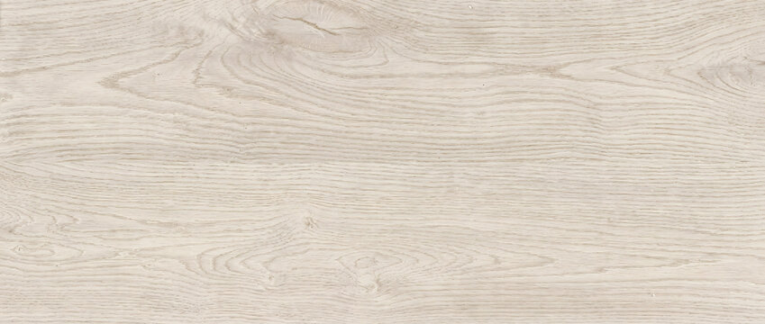 Wood texture background with light oak grain pattern and natural knots on a pale cream timber surface