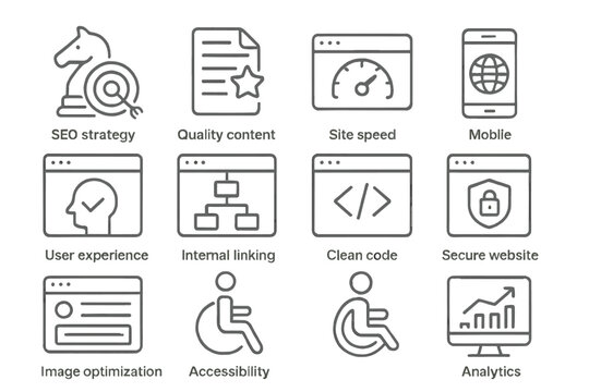 Essential elements of effective seo and website performance strategy