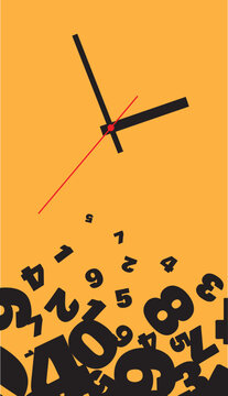 background with time