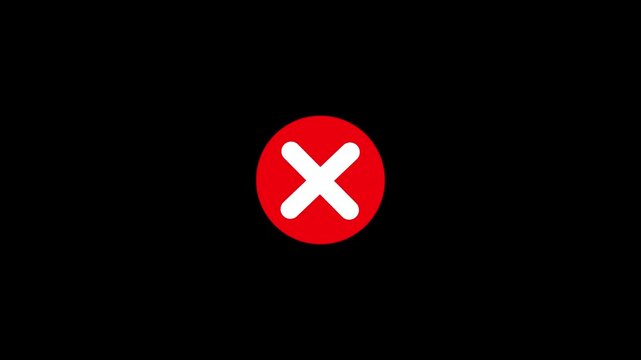 Wrong marks, Cross marks, Rejected, Disapproved, No, False, Not Ok, Wrong Choices, Task Completion, Voting.