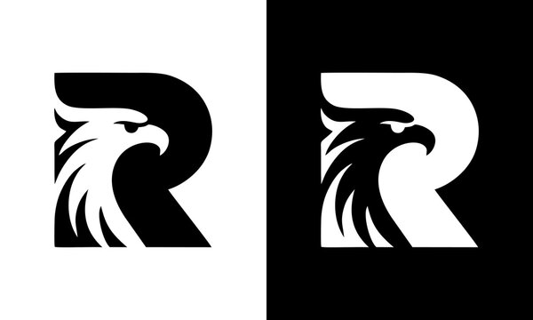Logo design featuring an eagl...