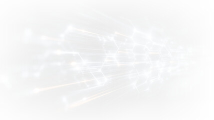 Cybersecurity overlay with flowing digital information waves PNG © Татьяна Куриленко