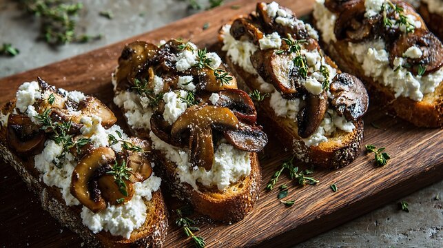 Delicious Bruschetta Dish / 美味しいブルスケッタ料理