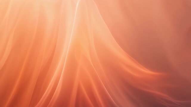 Abstract Orange and Red Flowing Background.