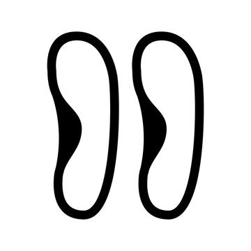 Comfortable insoles for flatfoot support and shoe comfort