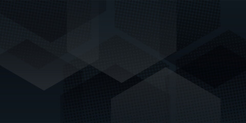 Obraz premium Black abstract background with dark concept. Vector Illustration.