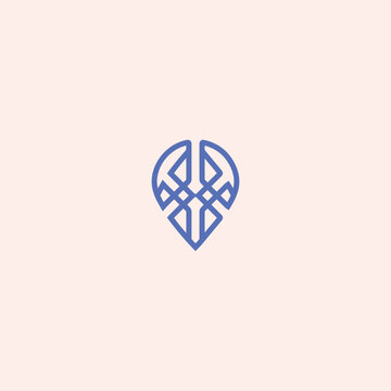 map pointer icon,logo