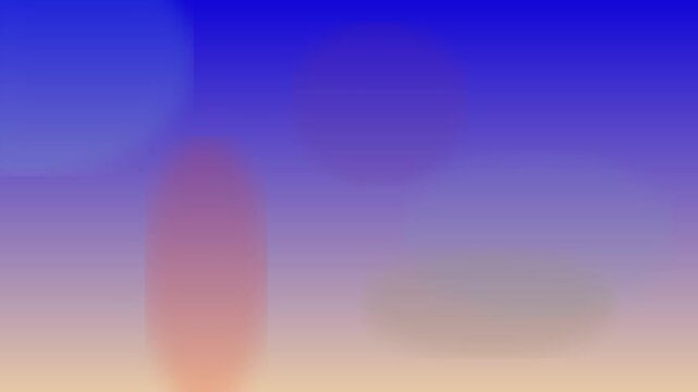 Vibrant abstract gradient transition from pink to blue, smooth motion blur effect